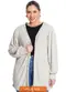 Secret Glam - Cardigan Tricot Shine Preto - variação: Bege