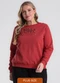 Secret Glam - Blusão Plus Size Laranja - variação: Laranja