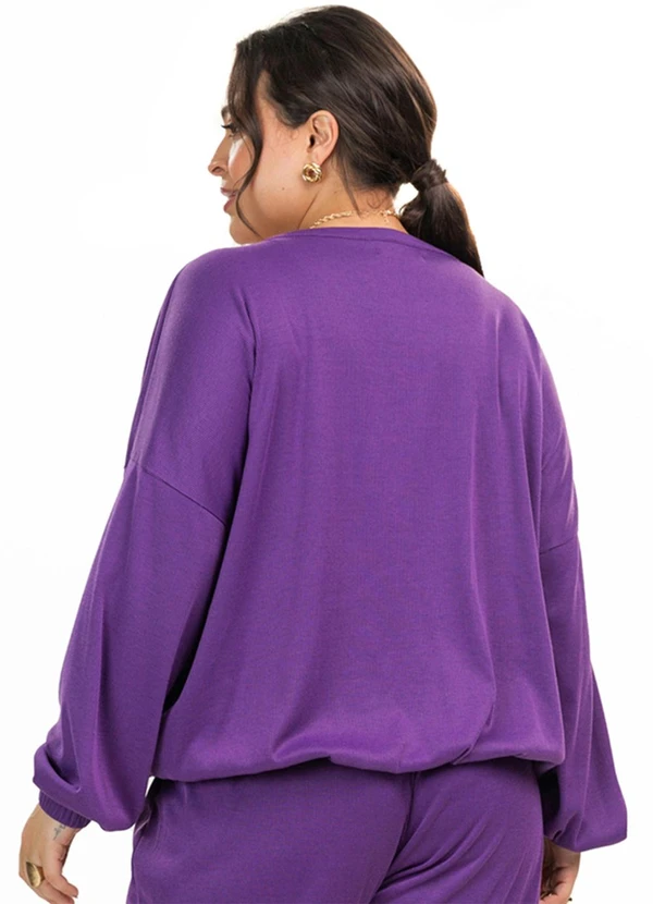 Secret Glam - Blusao Ribana Duo Roxo 2