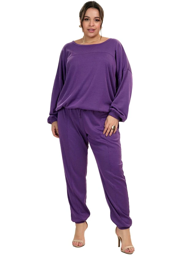 Secret Glam - Blusao Ribana Duo Roxo 1