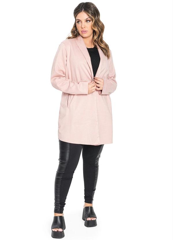 Casaco Feminino Twill Rosa - Secret Glam