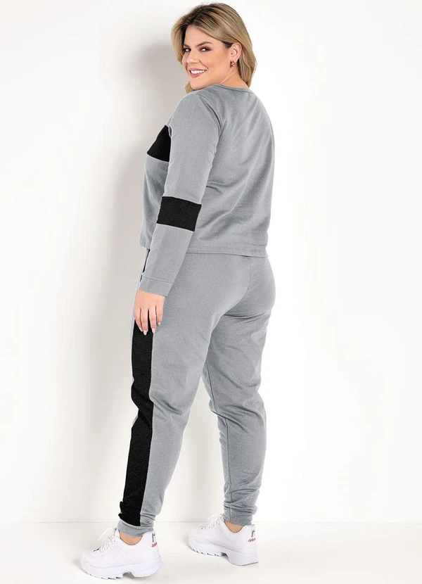 Marguerite - Casaco Mescla Claro em Moletinho 4