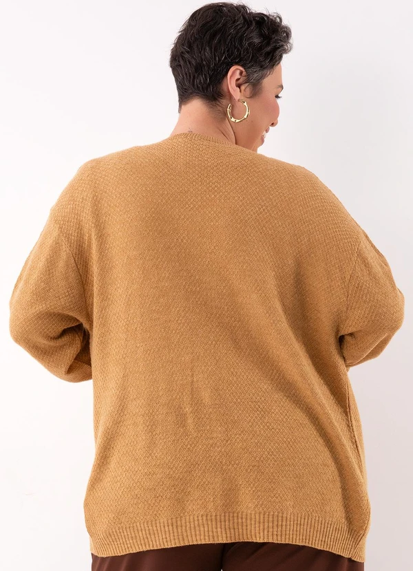 Marguerite - Casaco Mostarda em Tricô 4