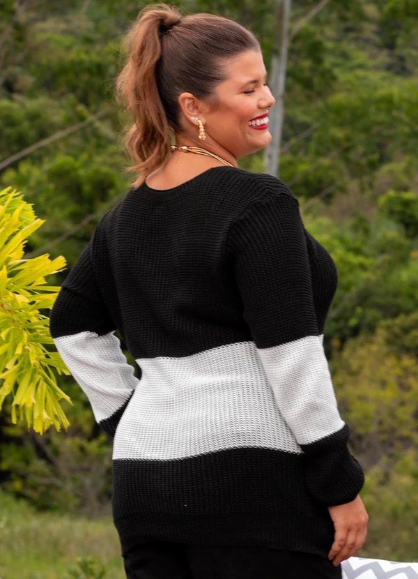 Marguerite - Casaco Preto em Tricô 5