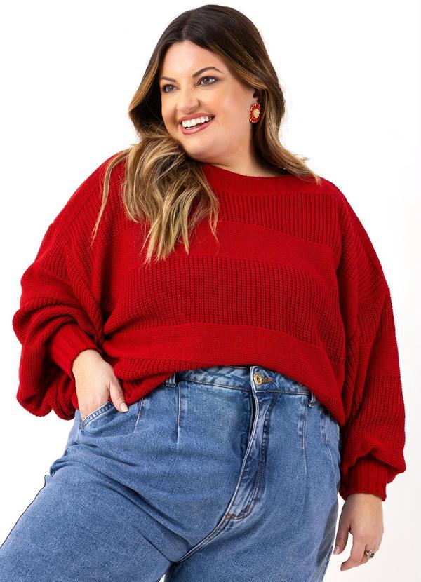 Marguerite - Casaco Vermelho em Tricô 6