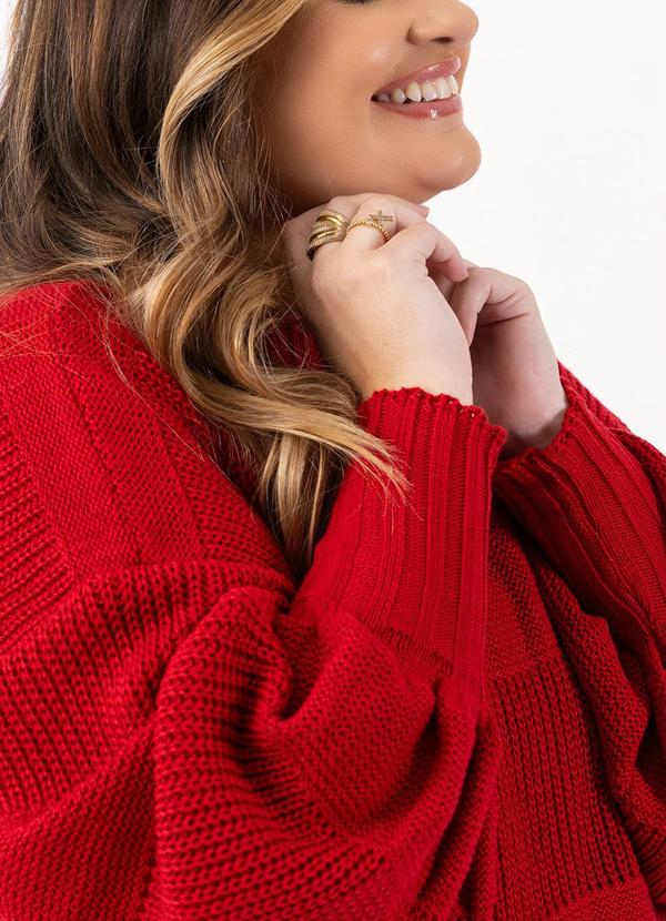 Marguerite - Casaco Vermelho em Tricô 8