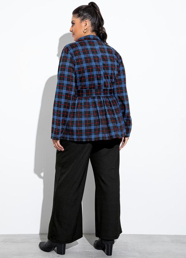 Marguerite - Casaco Xadrez em Malha 4