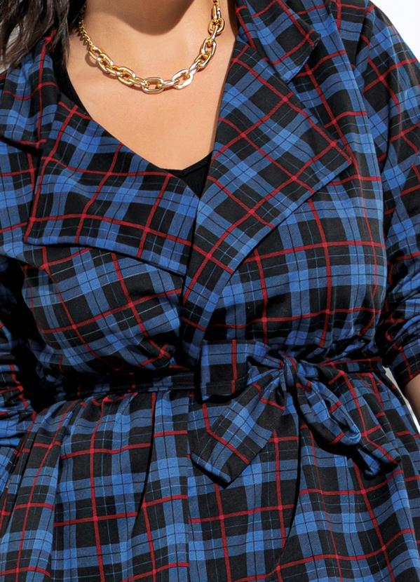 Marguerite - Casaco Xadrez em Malha 5