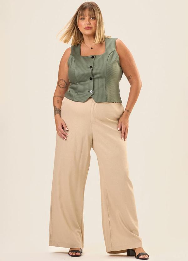 Cess - Colete de Alfaiataria Jacquard Acácia Verde 7