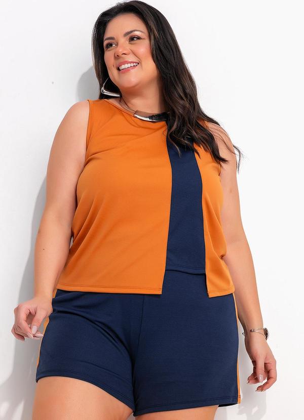 Marguerite - Conjunto Azul Marinho em Malha 2