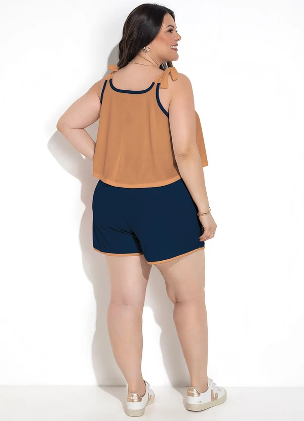 Marguerite - Conjunto Azul Marinho em Malha 4