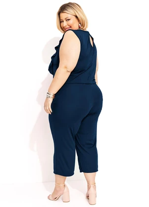 Marguerite - Conjunto Azul Marinho em Malha - MARGUERITE