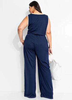 Marguerite - Conjunto Azul Marinho em Malha - MARGUERITE