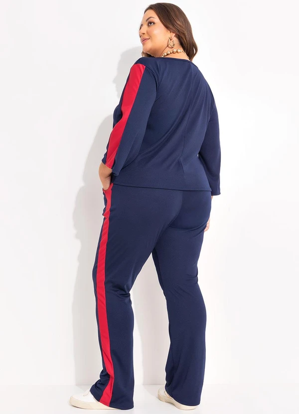 Marguerite - Conjunto Azul Marinho em Malha 2