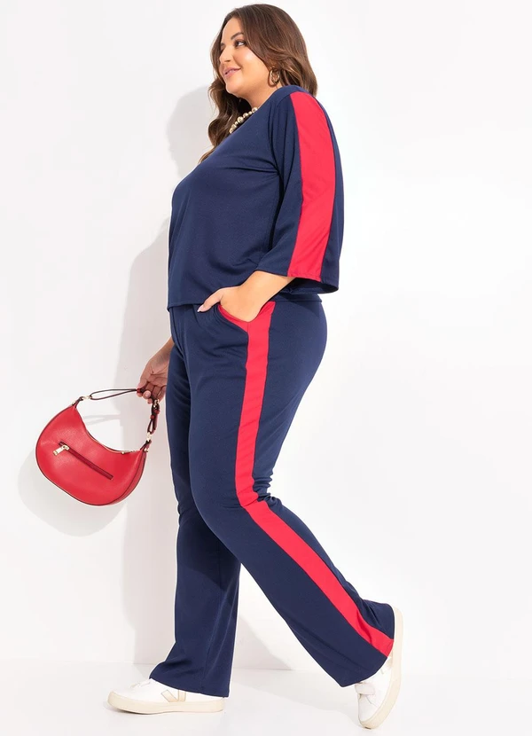 Marguerite - Conjunto Azul Marinho em Malha 3