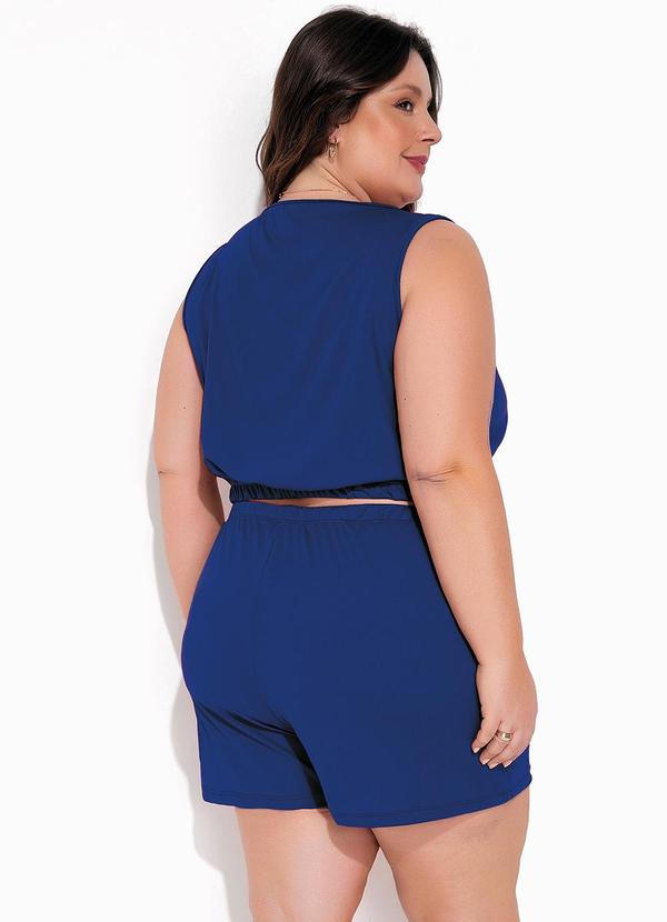 Marguerite - Conjunto Azul Royal em Malha 2