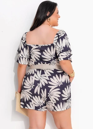Marguerite - Conjunto Bananas em Jersey Acetinado - MARGUERITE