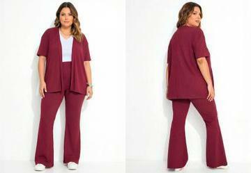 Conjunto Bord� em Canelado
