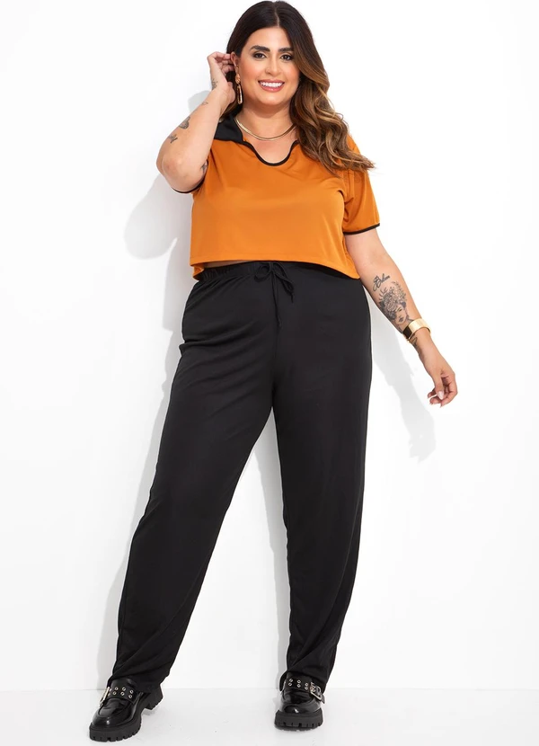 Marguerite - Conjunto Caramelo em Malha