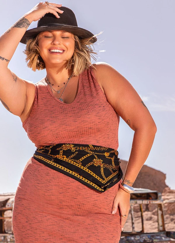 Marguerite - Conjunto Coral em Canelado 5