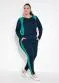 Marguerite - Conjunto de Calça e Blusa Preto Plus Size - variação: Marinho