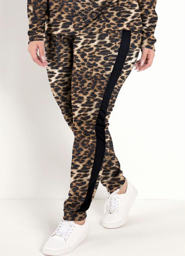 Marguerite - Conjunto Jogger Onça Plus Size 3