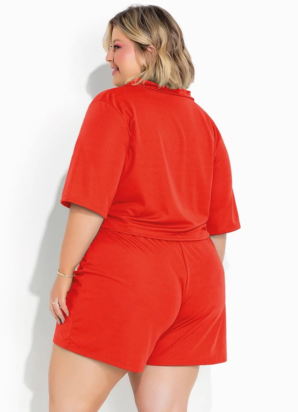 Marguerite - Conjunto Laranja em Malha 2