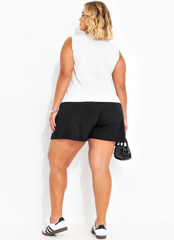 Marguerite - Conjunto Off White em Malha de Algodão 4