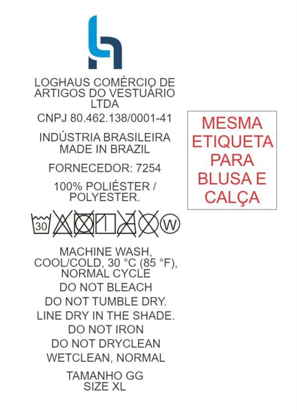 Marguerite - Conjunto Onça com Blusa e Calça Plus Size 7