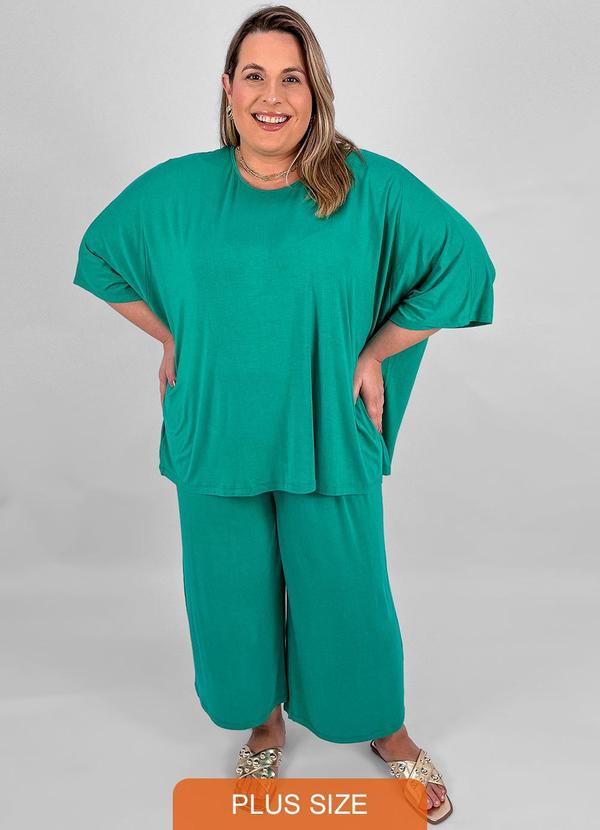 Miss Masy Plus - Conjunto Plus Size Zaya Verde Esmeralda