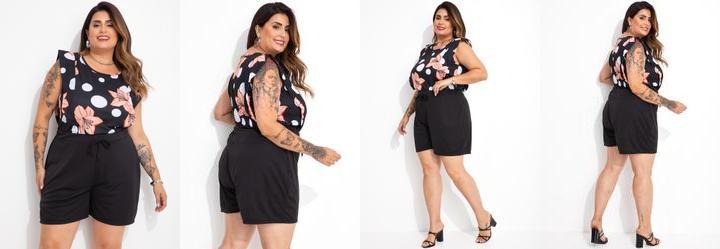 Conjunto Po Hibisco em Malha