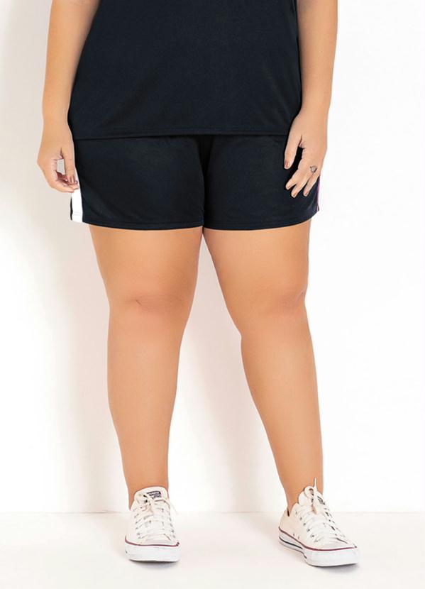 Marguerite - Conjunto Preto e Branco com Recortes Plus Size 4