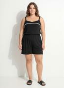 Conjunto Preto em Algod�o