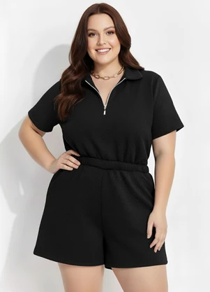 Marguerite - Conjunto Preto em Malha Matelassê - MARGUERITE