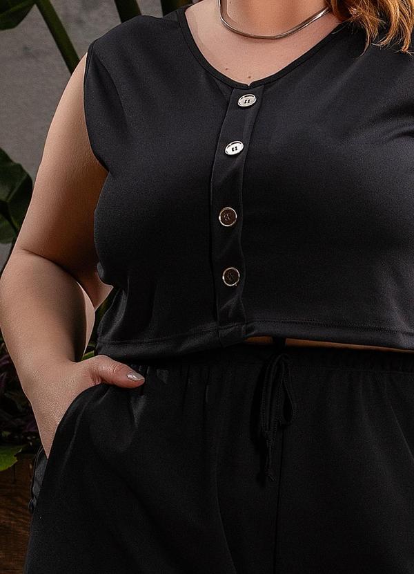 Marguerite - Conjunto Preto em Malha 5