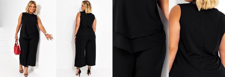 Conjunto Preto em Malha