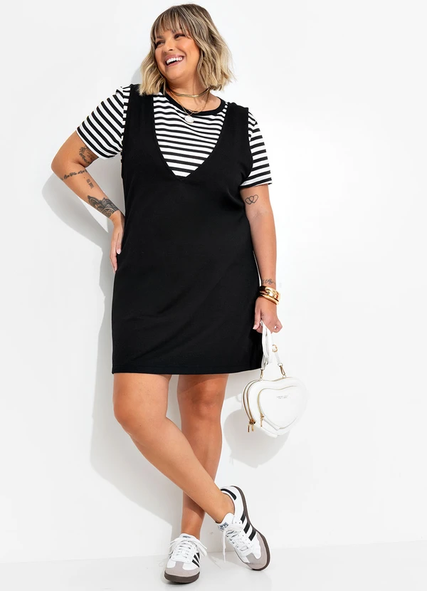 Marguerite - Conjunto Preto em Moletom 3