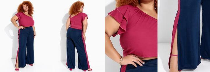 Conjunto Prpura em Malha