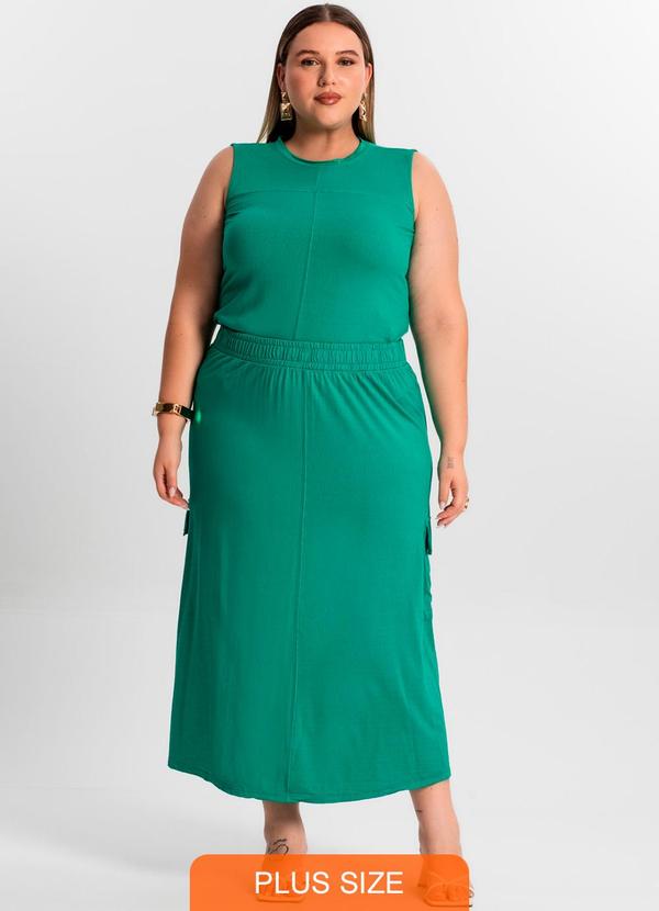 Secret Glam - Conjunto Regata com Saia Verde