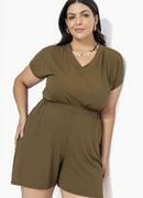 Conjunto Verde em Canelado