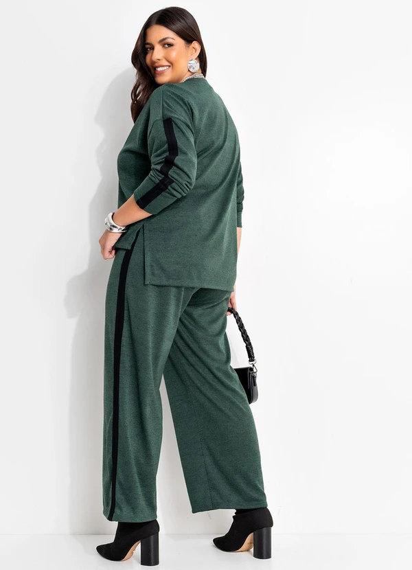 Marguerite - Conjunto Verde em Malha Tricô 2