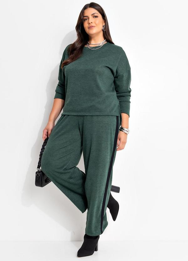 Marguerite - Conjunto Verde em Malha Tricô 2