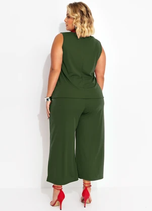 Marguerite - Conjunto Verde em Malha - MARGUERITE
