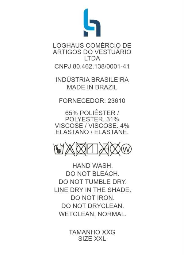 Outlet - Cropped Preto com Argola Plus Size 5