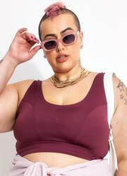 Top Bord em Malha Suplex com Proteo Uv