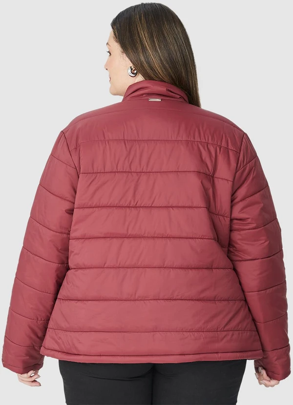 Malwee - Jaqueta Feminina Puffer Plus Bordô 3