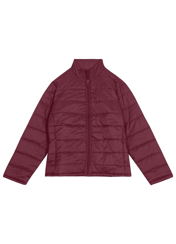 Malwee - Jaqueta Feminina Puffer Plus Bordô 5