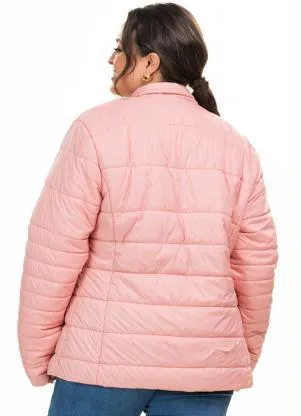 Secret Glam - Jaqueta Microfibra Rosa - SECRET GLAM