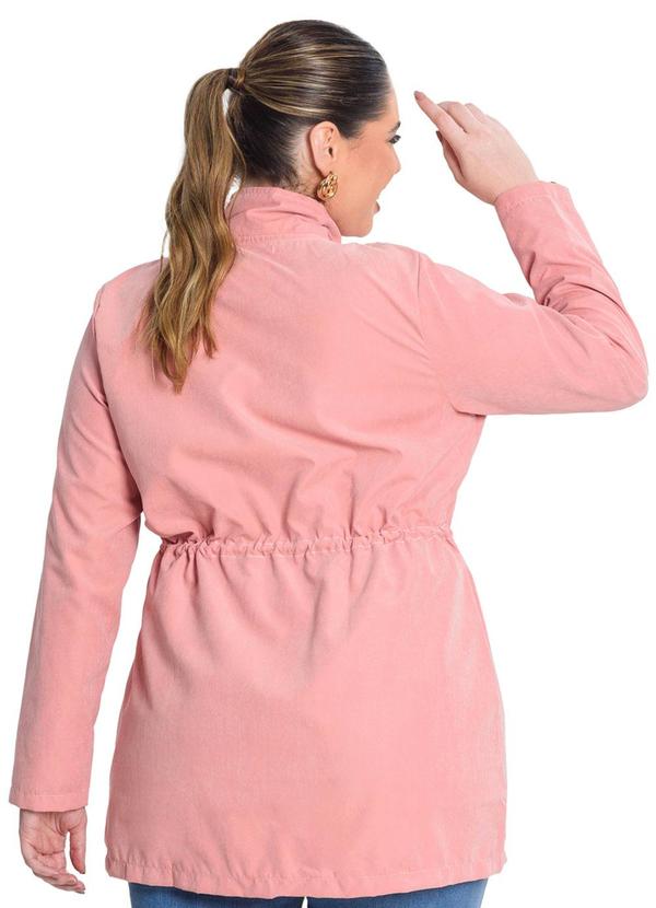 Secret Glam - Jaqueta Nylon Peletizado Rosa 2