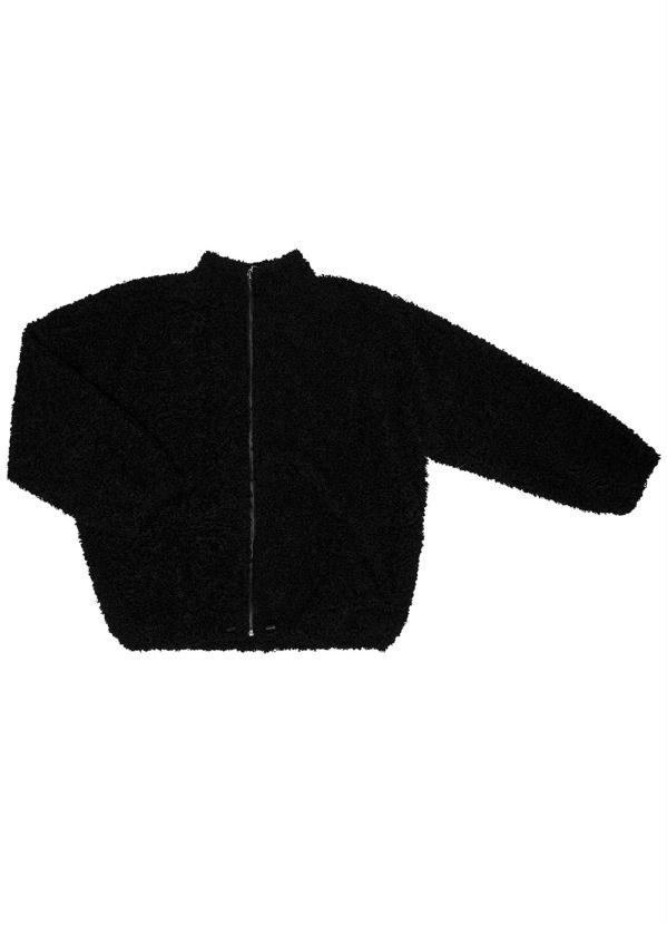 Secret Glam - Jaqueta Pelo Alpaca Preto 4